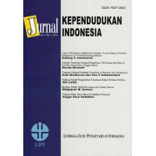 Jurnal Kependudukan Indonesia Vol.V No.1, 2010